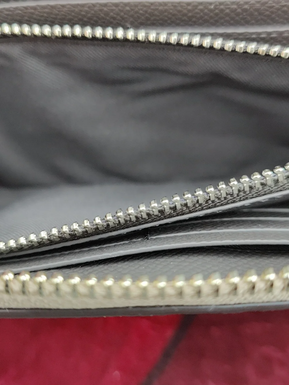 Coach Platinum Floral Wallet